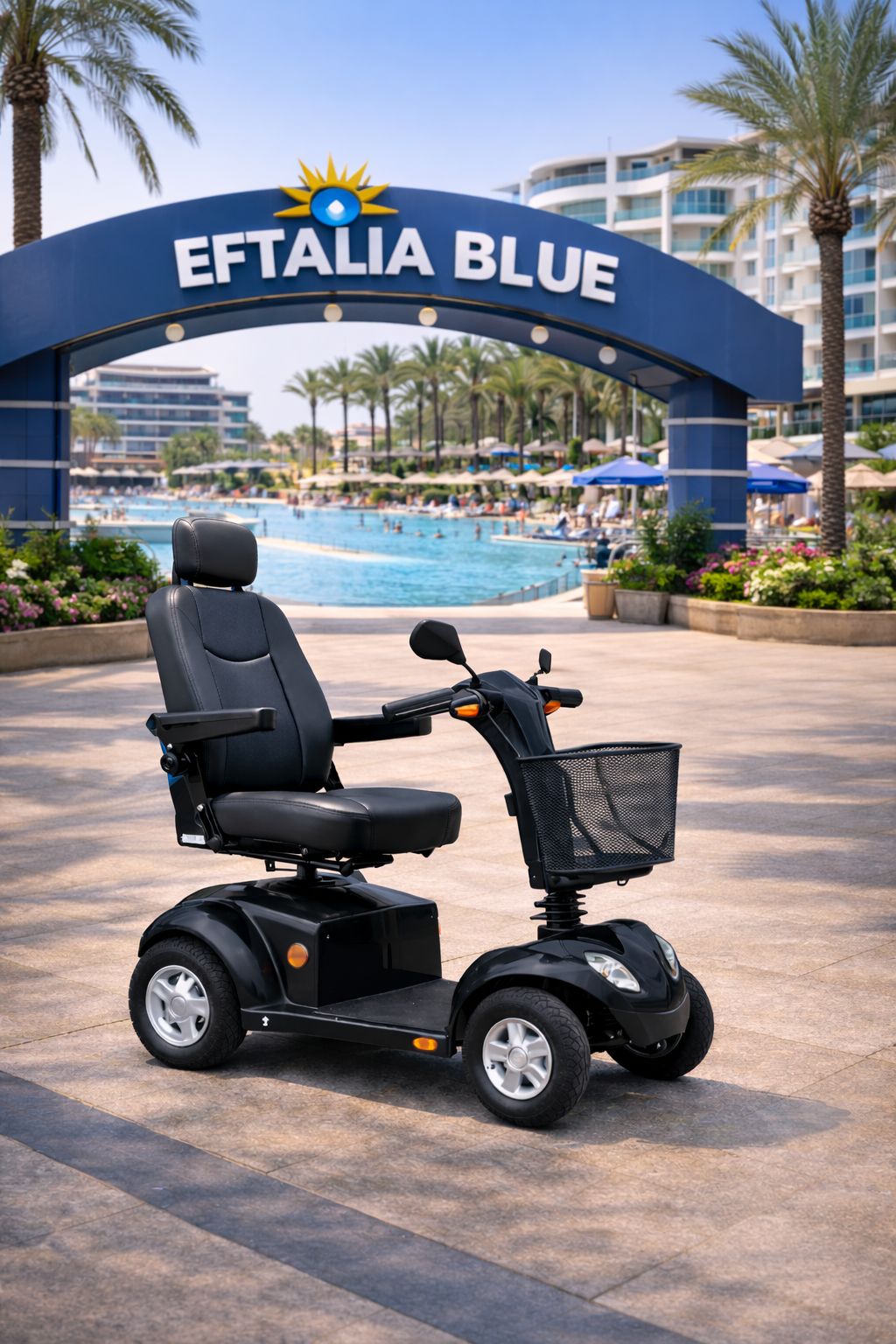 Mobility scooter rental at Eftalia Blue Resort Alanya