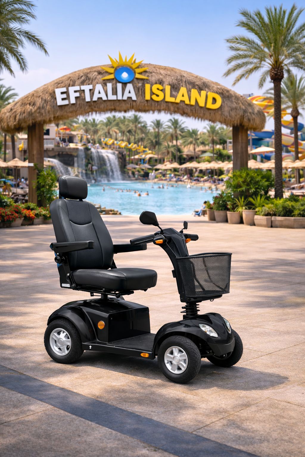 Mobility Scooter Rental at Eftalia Island Resort Alanya | Mobility Alanya